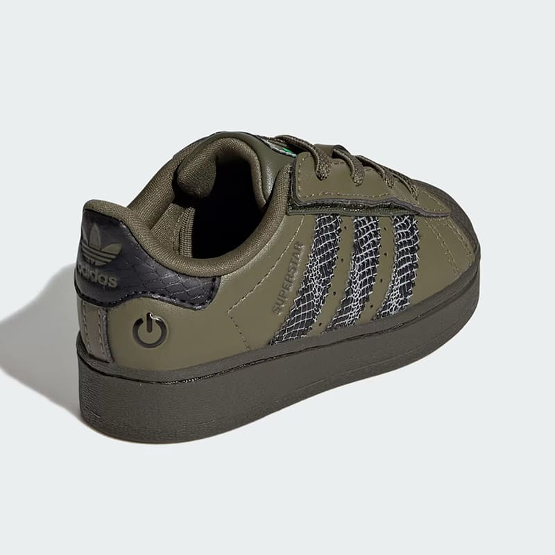 zapatillas Adidas Superstar Led Light Inf - Verde3