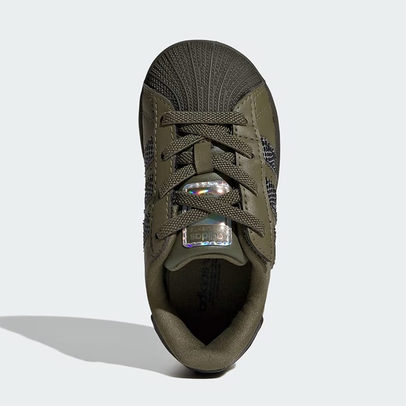 zapatillas Adidas Superstar Led Light Inf - Verde4