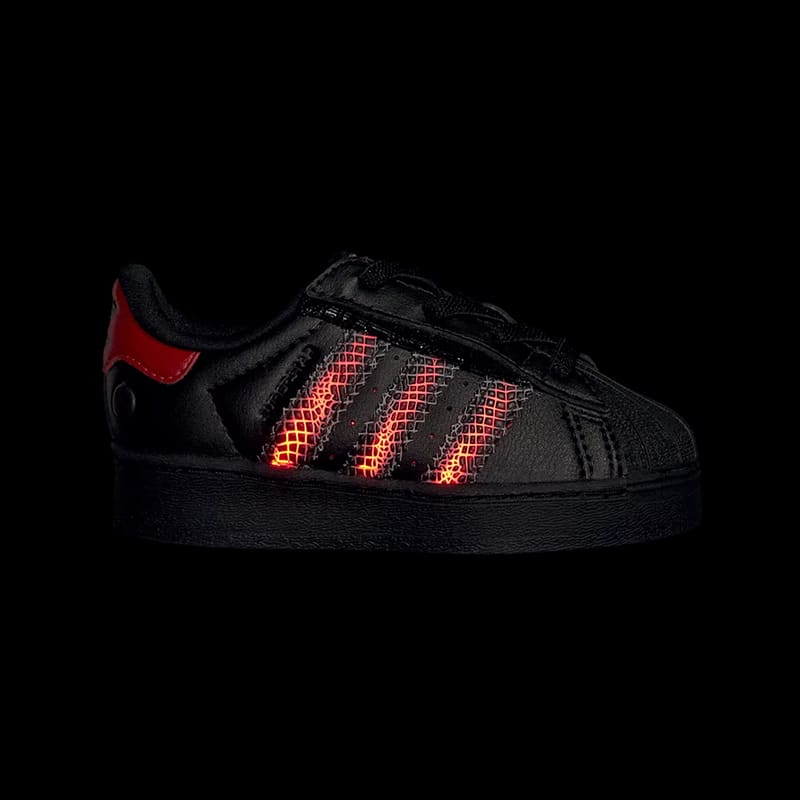 Zapatillas Adidas Superstar Led Lights Inf - Negro5