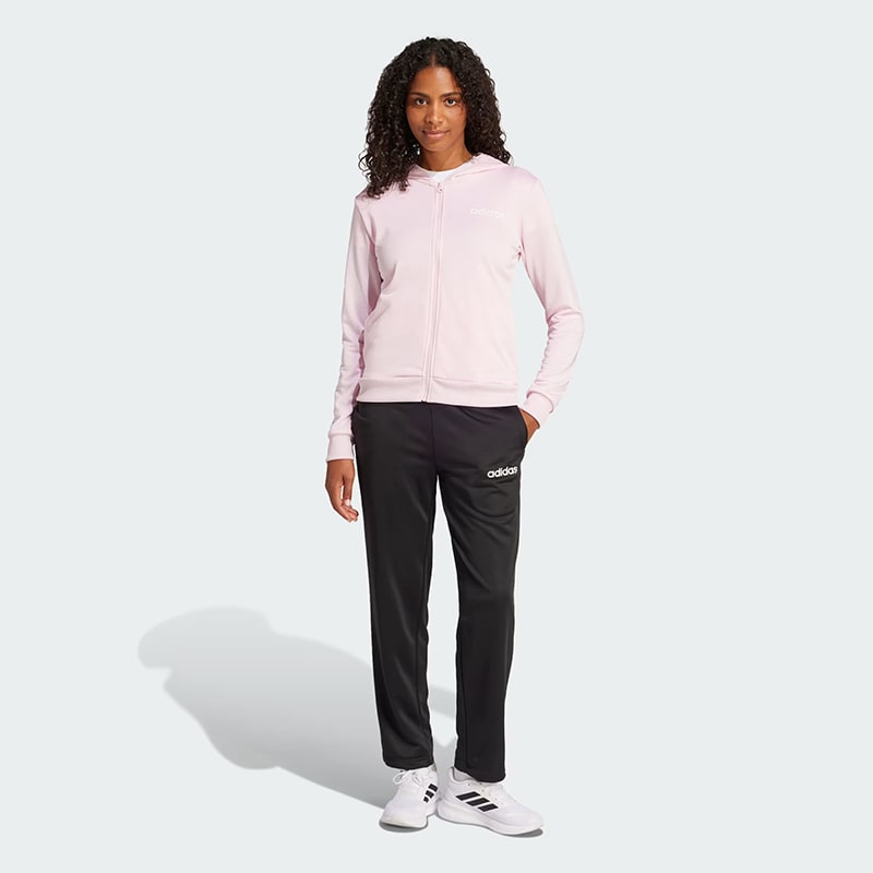 Buzo Adidas Essential Linear - Rosado / Negro4
