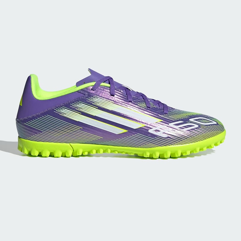 Zapatillas Adidas F50 Club TF - Morado / Verde1