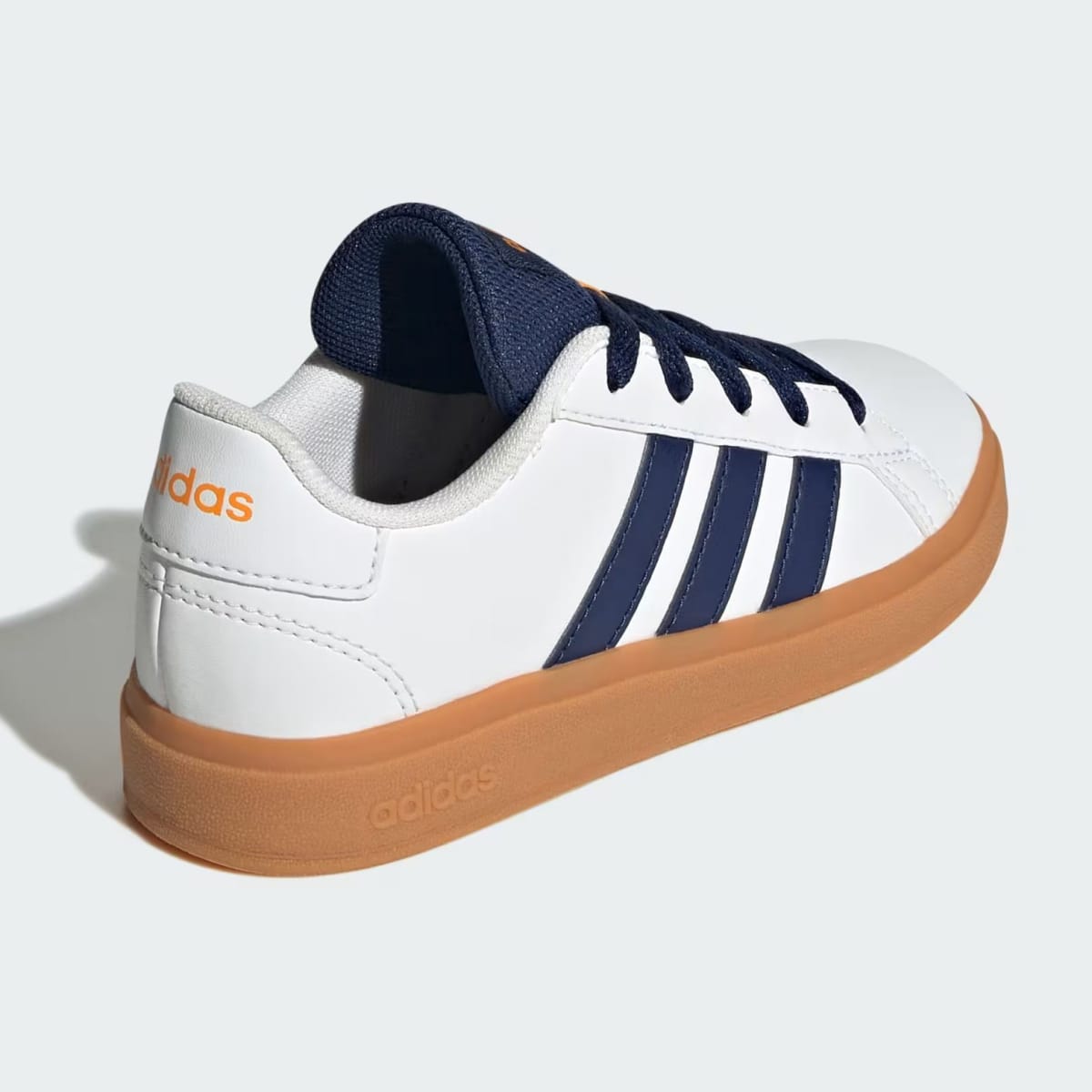 Zapatillas Adidas Grand Court 2.0 K - Blanco / Azul3