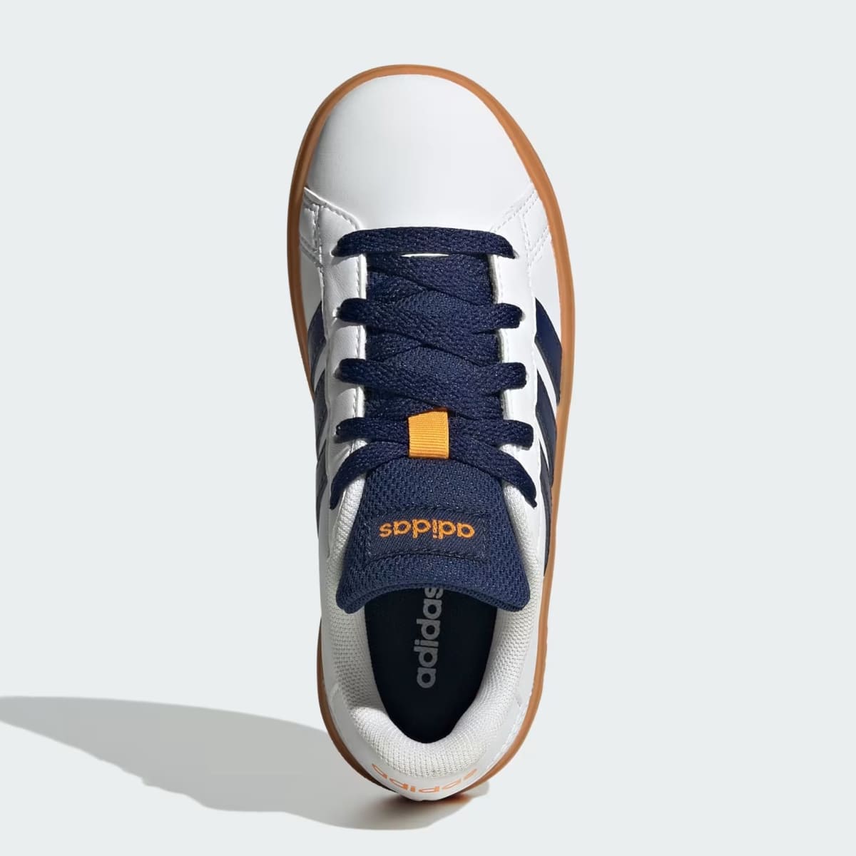 Zapatillas Adidas Grand Court 2.0 K - Blanco / Azul4