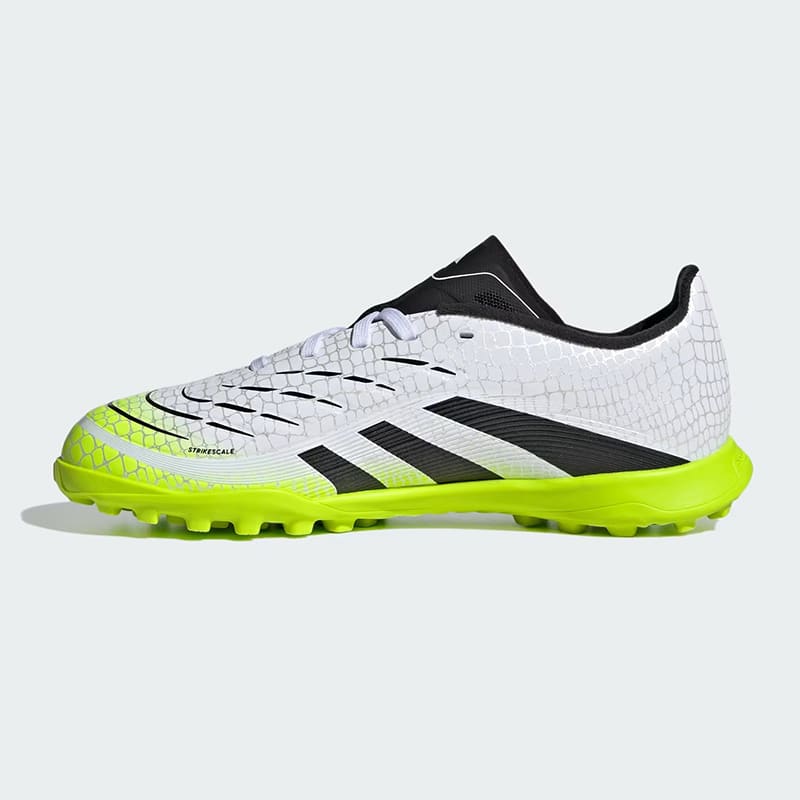 Zapatillas Adidas Predator League TF J - Blanco / Verde2