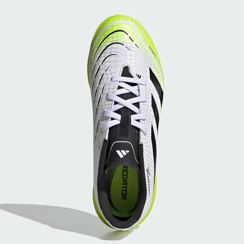 Zapatillas Adidas Predator League TF J - Blanco / Verde4