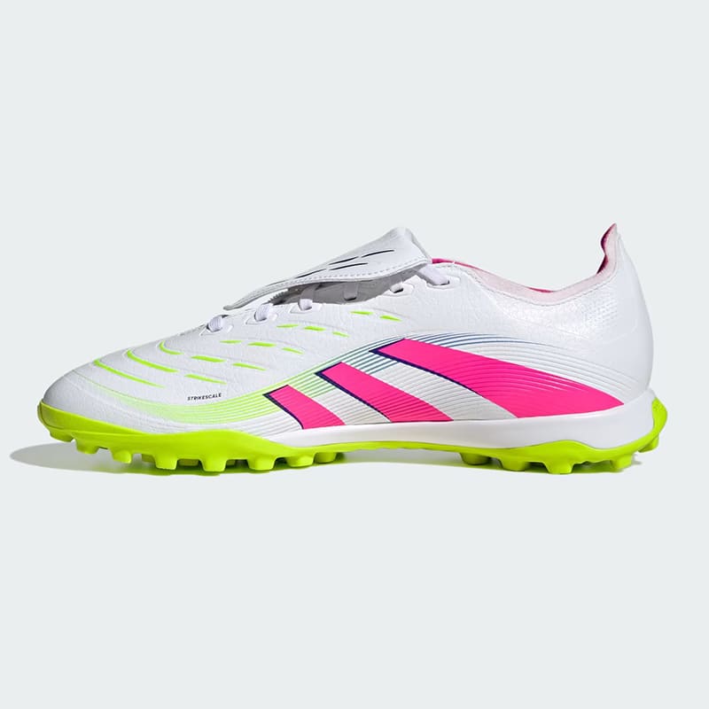 Zapatillas Adidas Predator League TF Turf - Blanco / Fuxia2