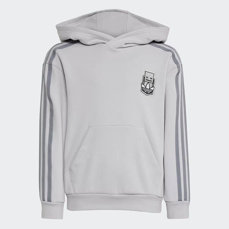 Buzo Adidas Minecraft Short - Gris2