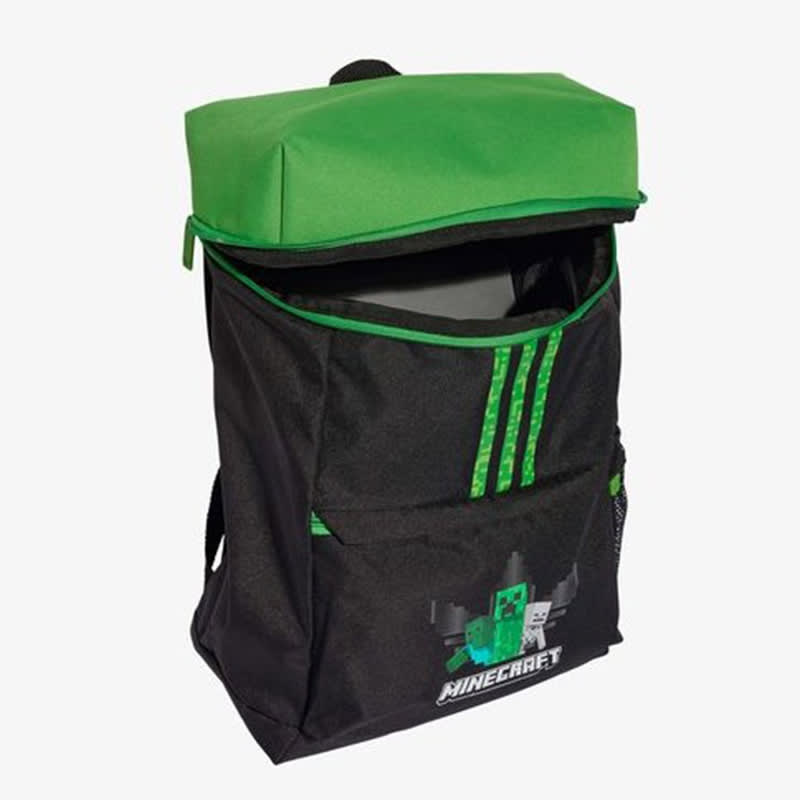 Mochila Adidas Original Minecraft - Negro / Verde3