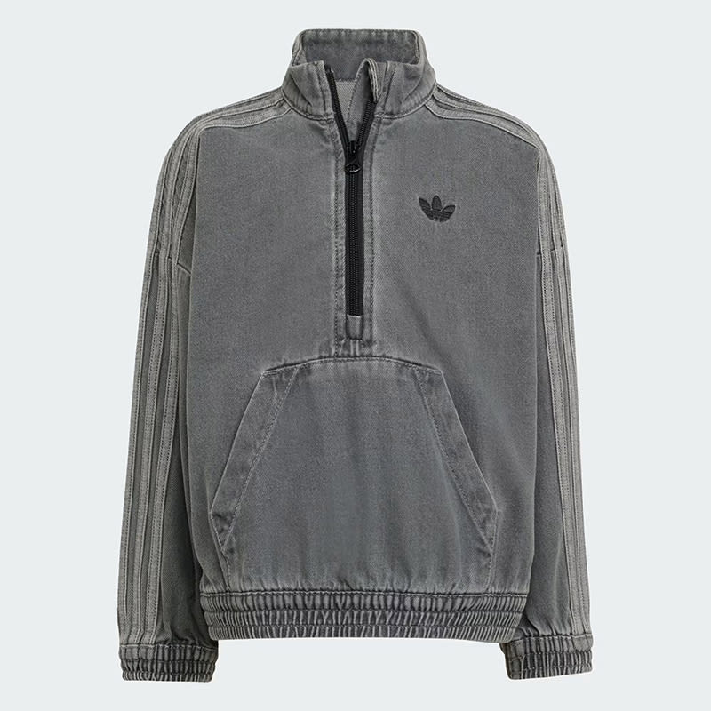 Buzo Adidas Denim Cream Set - Gris2