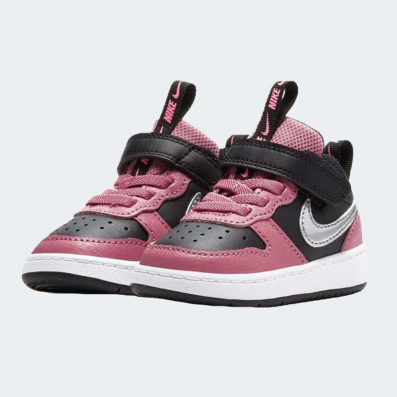 Zapatillas Nike Court Borough Low 2 Se Inf - Rosa / Negro | Charlie - Sports