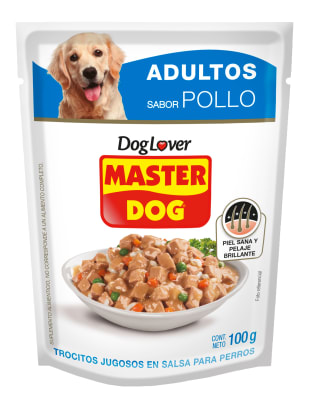 MASTER DOG SACHET ADULTO POLLO 100gr.