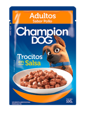 CHAMPION DOG SACHET POLLO 100 GR.