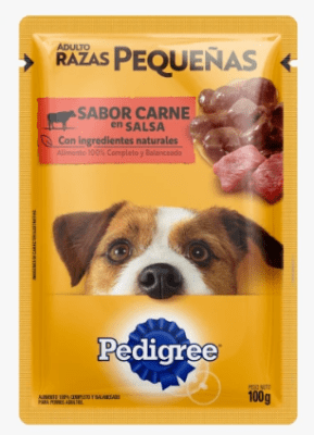 PEDIGREE SACHET AD.RAZA PEQ. CARNE 100 GR.