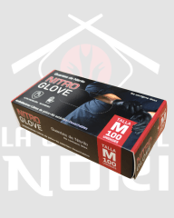 DISPLAY GUANTE DE NITRILO NEGRO NITROGLOVE TALLA M
