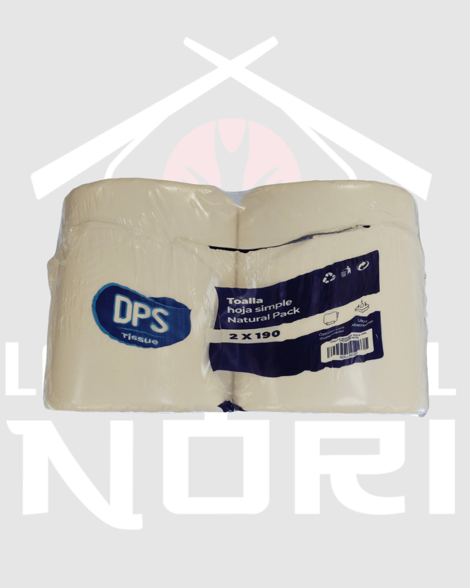 TOALLA ECONÓMICA Natural Pack 2UN1