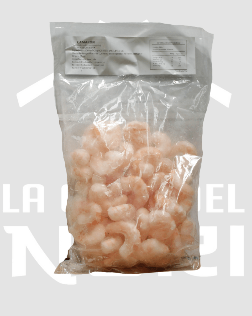 CAMARON COCIDO YAVU MEDIUM MIX1