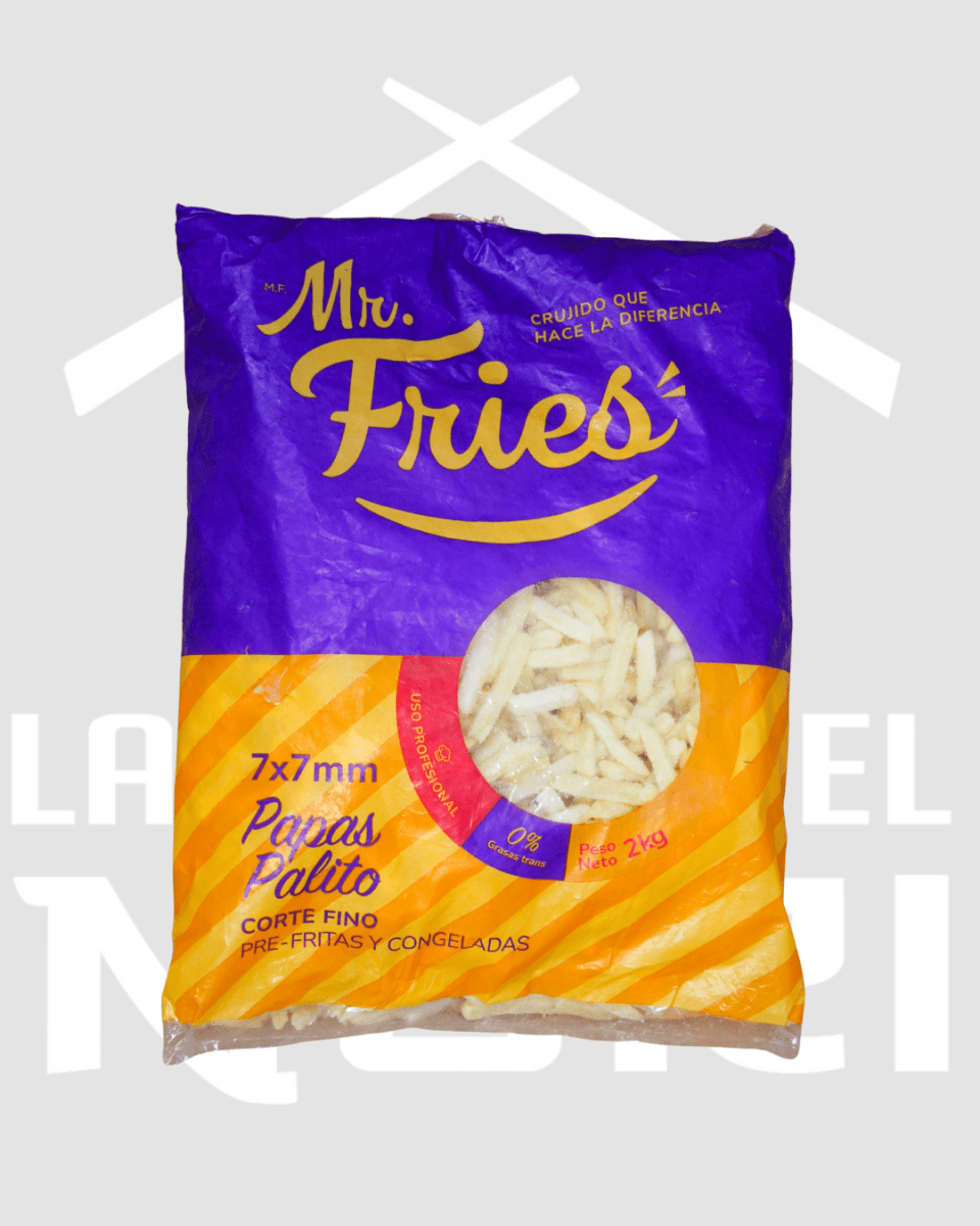 PAPAS PREFRITAS Mr. FRIES 2 KG CALIBRE 7X71