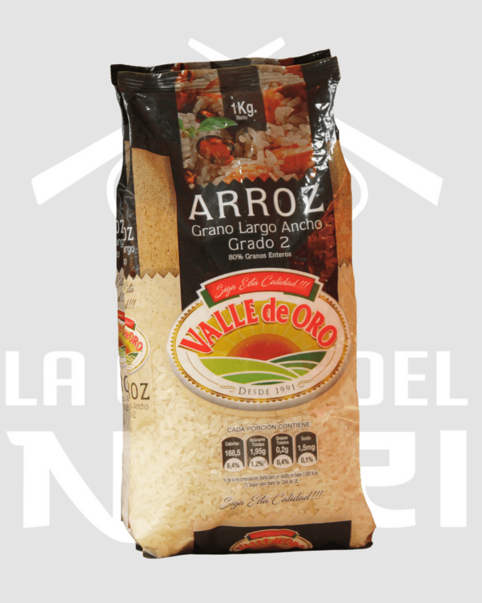 ARROZ VALLE DE ORO 1 KG G°21