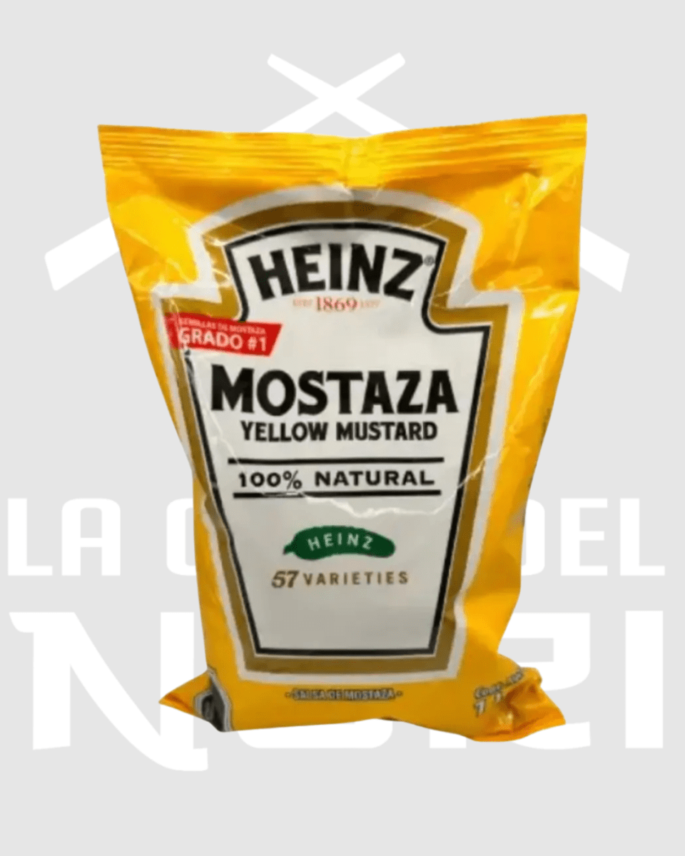 MOSTAZA HEINZ POUCH 1 KG1