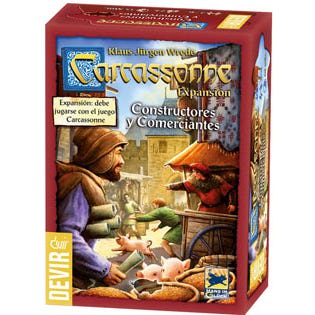 EXPANSION CARCASSONNE: CONSTRUCTORES Y COMERCIANTES (DEVIR)1