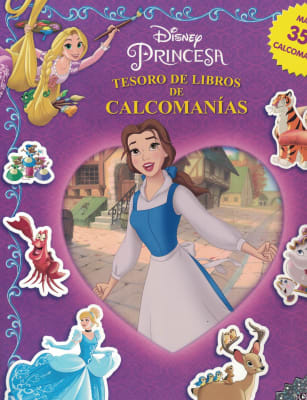 DISNEY PRINCESA TESORO DE LIBROS DE CALCOMANIAS1