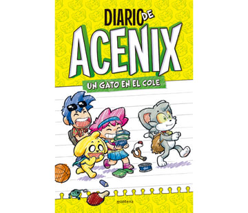 DIARIO DE ACENIX: UN GATO EN EL COLE 1