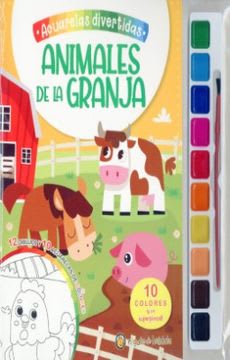 ACUARELAS DIVERTIDAS: ANIMALES DE LA GRANJA 1