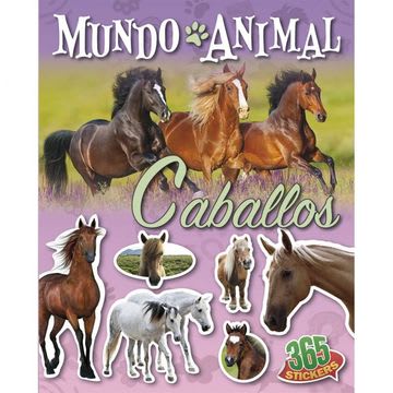 365 STICKERS MUNNDO ANIMAL: CABALLOS 1