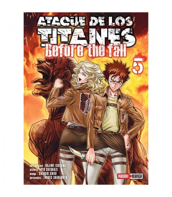 ATAQUE DE LOS TITANES: BEFORE THE FALL 5  1