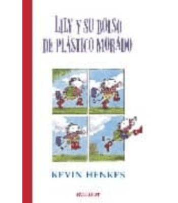 LILY Y SU BOLSO DE PLASTICO MORADO1