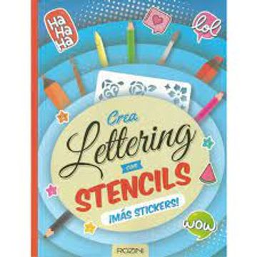 CREA LETTERING CON STENCILS 1