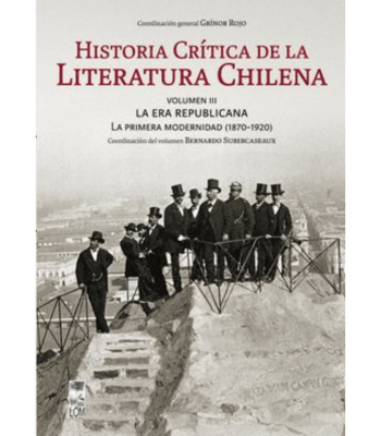 HISTORIA CRITICA DE LA LITERATURA CHILENA 1