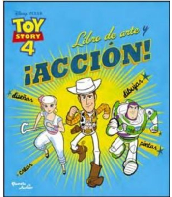 TOY STORY 4, LIBRO DE ARTE Y ACCION1