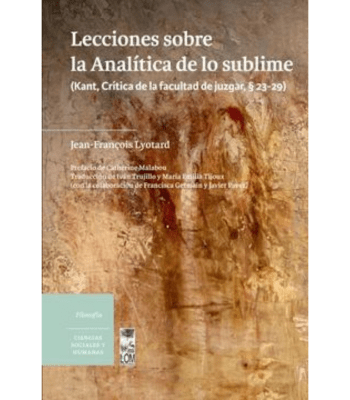 LECCIONES SOBRE LA ANALITICA DE LO SUBLIME 1