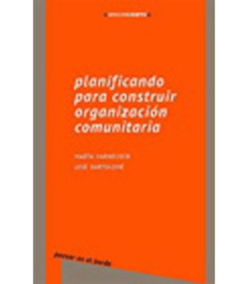 PLANIFICADO PARA CONSTRUIR ORGANIZACIÓN COMUNITARIA1