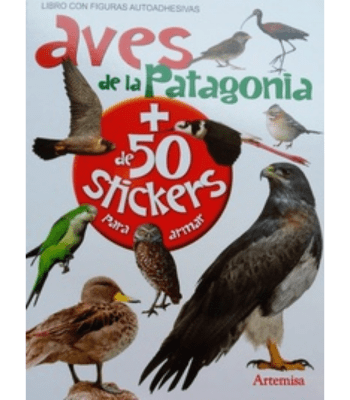 AVES DE LA PATAGONIA + DE 50 STICKERS 