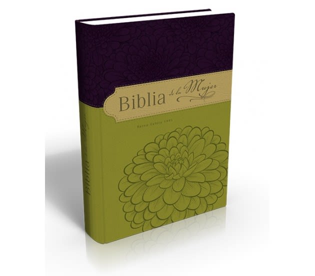 BIBLIA DE LA MUJER RV95 - VERDE/ VIOLETA BIBLIA DE LA MUJER RV95 - VERDE/ VIOLETA