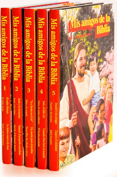 COLECCIÓN MIS AMIGOS DE LA BIBLIA - 5 TOMOS + PELUCHE ACEITUNA DE REGALO COLECCIÓN MIS AMIGOS DE LA BIBLIA - 5 TOMOS + PELUCHE ACEITUNA DE REGALO