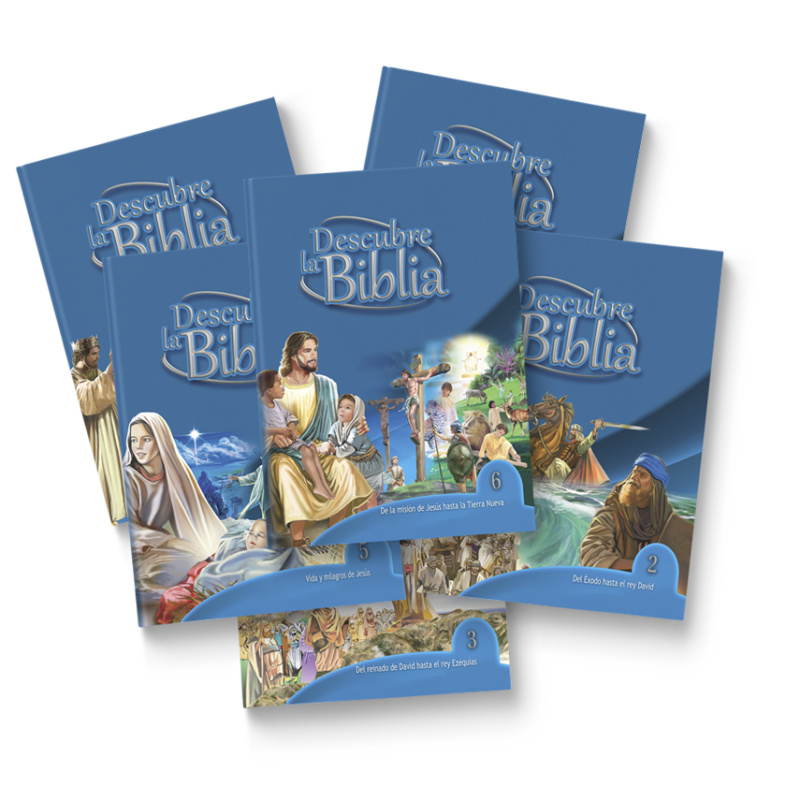 COLECCIÓN DESCUBRE LA BIBLIA 6 TOMOS COLECCIÓN DESCUBRE LA BIBLIA 6 TOMOS