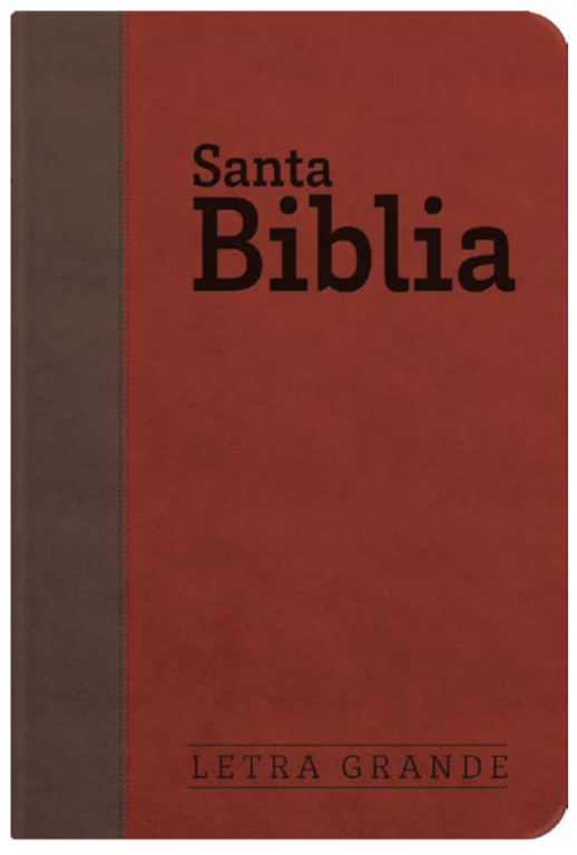 Biblia Letra Grande con Himnario - Granate y chocolate Biblia Letra Grande con Himnario - Granate y chocolate
