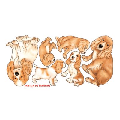 PERRITOS 35 X 35 CM
