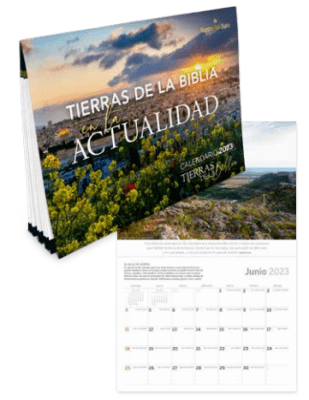 CALENDARIO DE PARED 2023 TIERRAS DE LA BIBLIA 