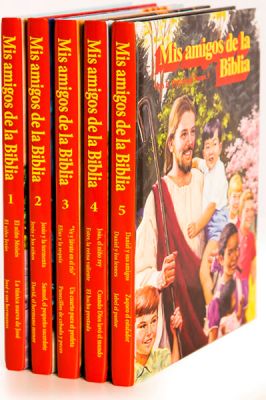 COLECCIÓN MIS AMIGOS DE LA BIBLIA - 5 TOMOS
