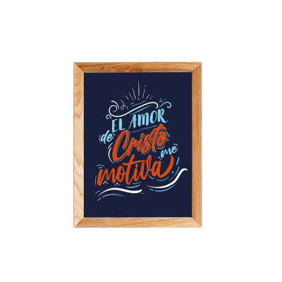 CUADRO FRASE CRISTIANA A4