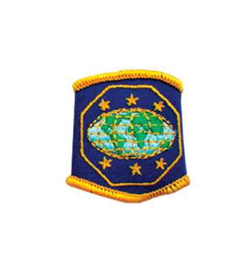 TURCO DE GUÍA MAYOR EN TELA BORDADA