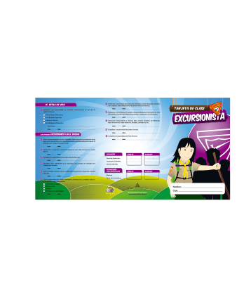 TARJETA DE REQUISITOS CLASE DE EXCURSIONISTA