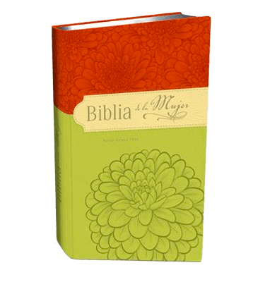 BIBLIA DE LA MUJER RV95 - VERDE/NARANJA