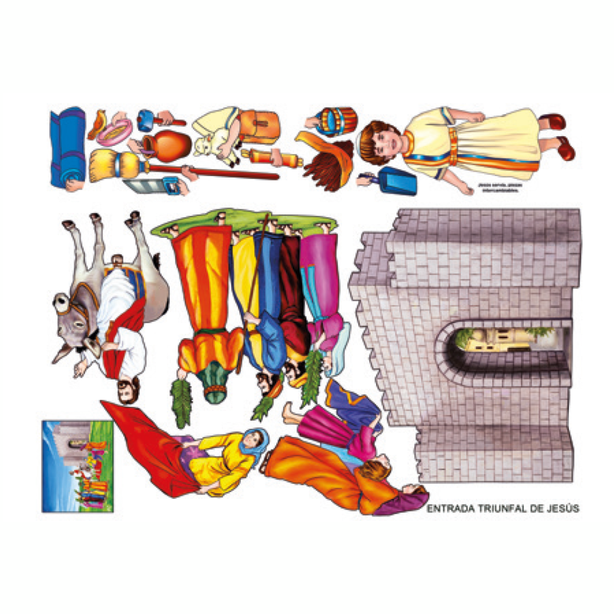 ENTRADA TRIUNFAL Y ACTIVIDADES DE JESÚS1