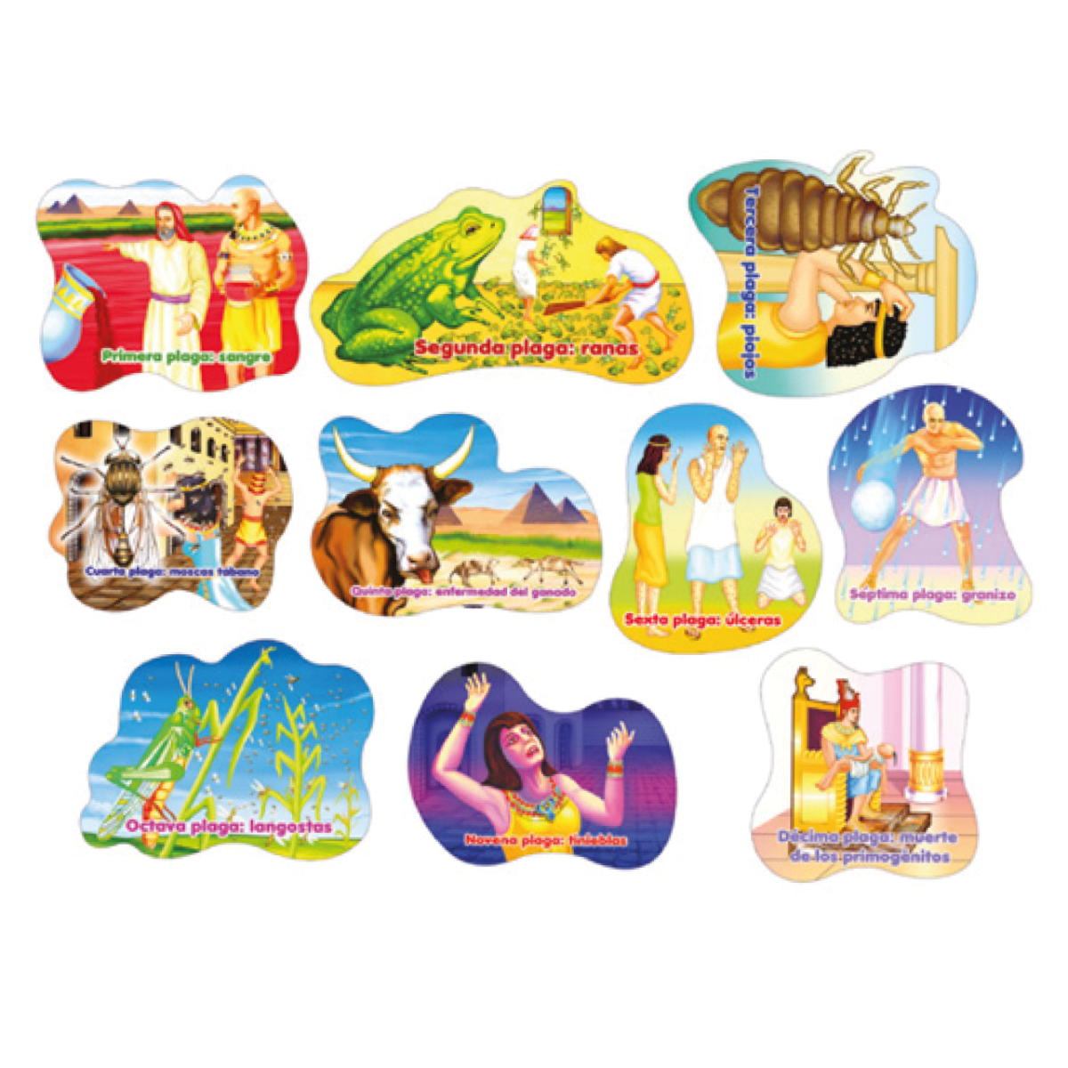 PLAGAS DE EGIPTO (98 X 68 CM)1