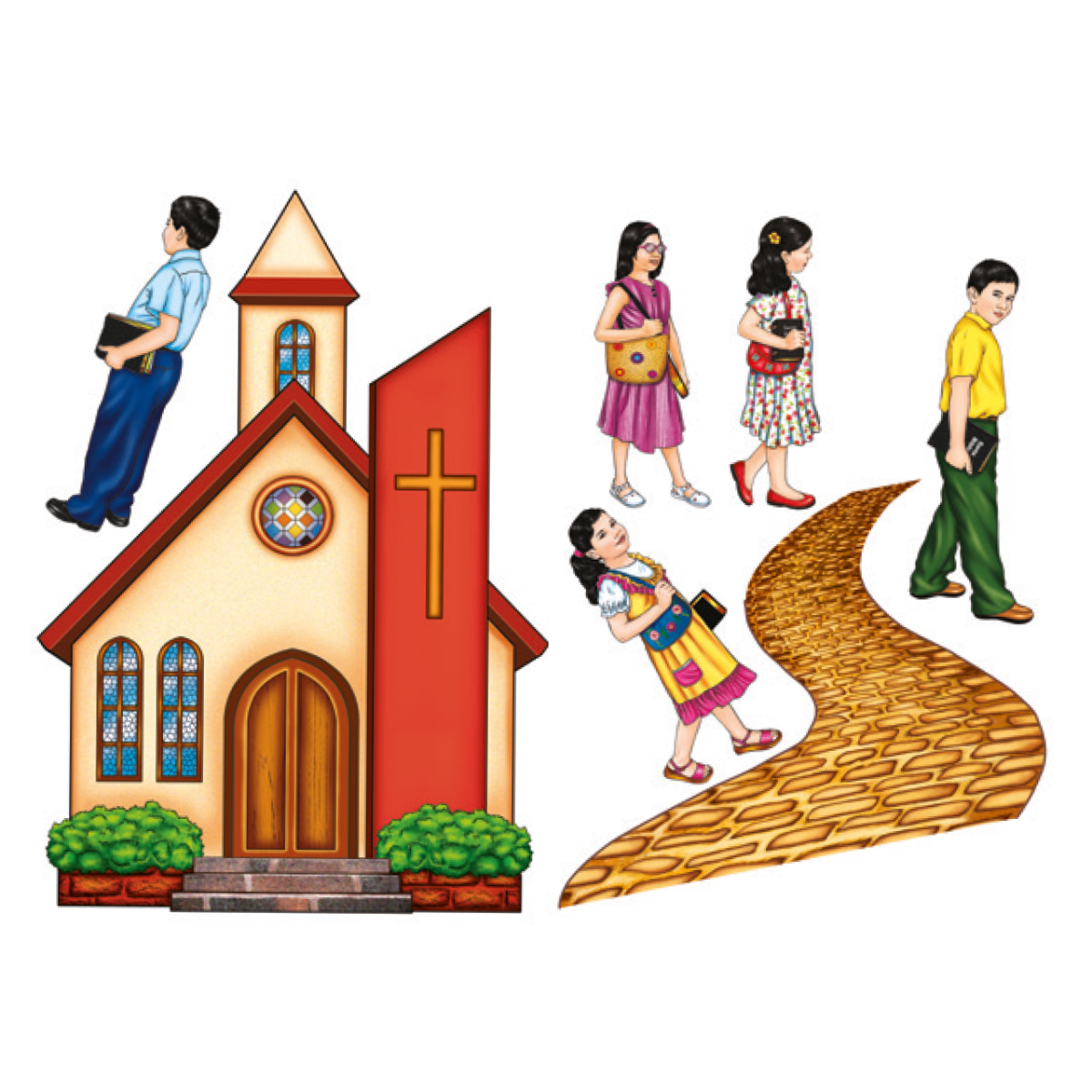 LA IGLESIA Y SU CAMINO (2PIEZAS)1